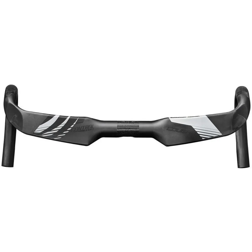 Guidon Carbone ControlTech Cougar FL4 Noir 420mm - Finition Légère