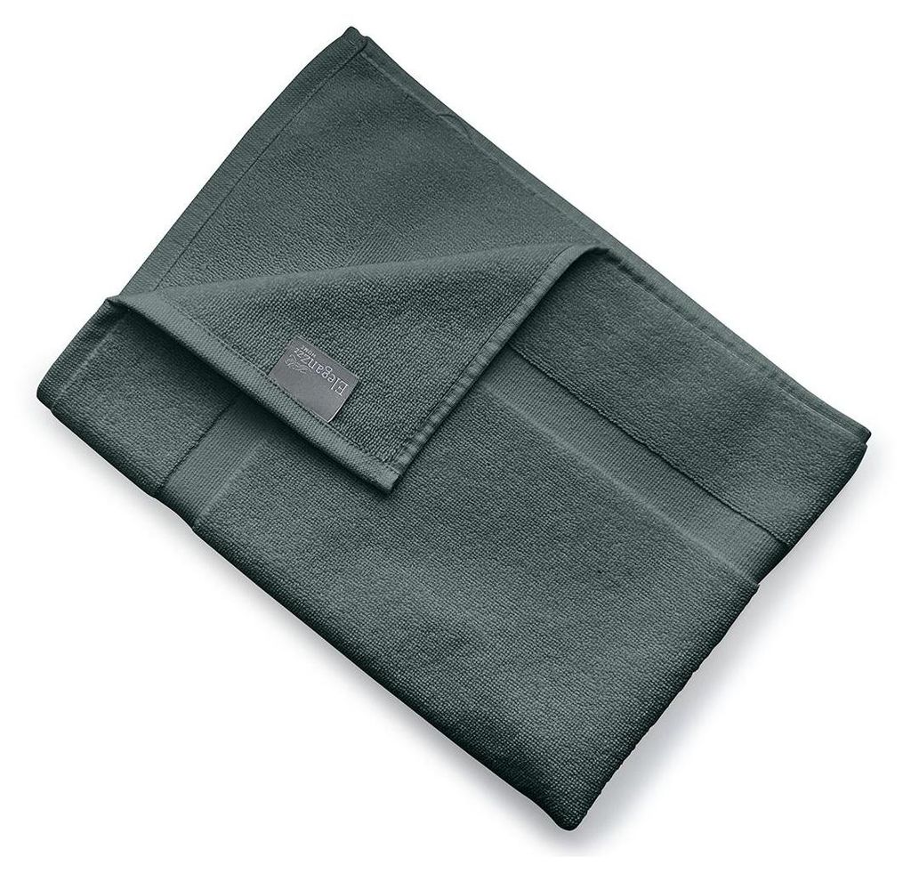 Eleganzzz Badezimmer-Set 12-teilig – Grün – 100% Baumwolle – 6 Handtücher + 6 Badetücher