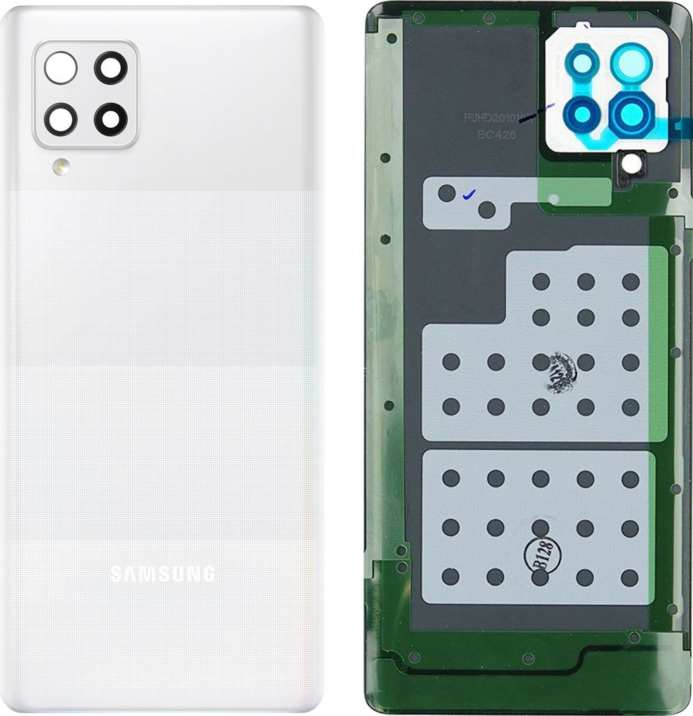 Original Samsung Akkudeckel, neue Rückseite für Samsung Galaxy A42 5G – Weiß