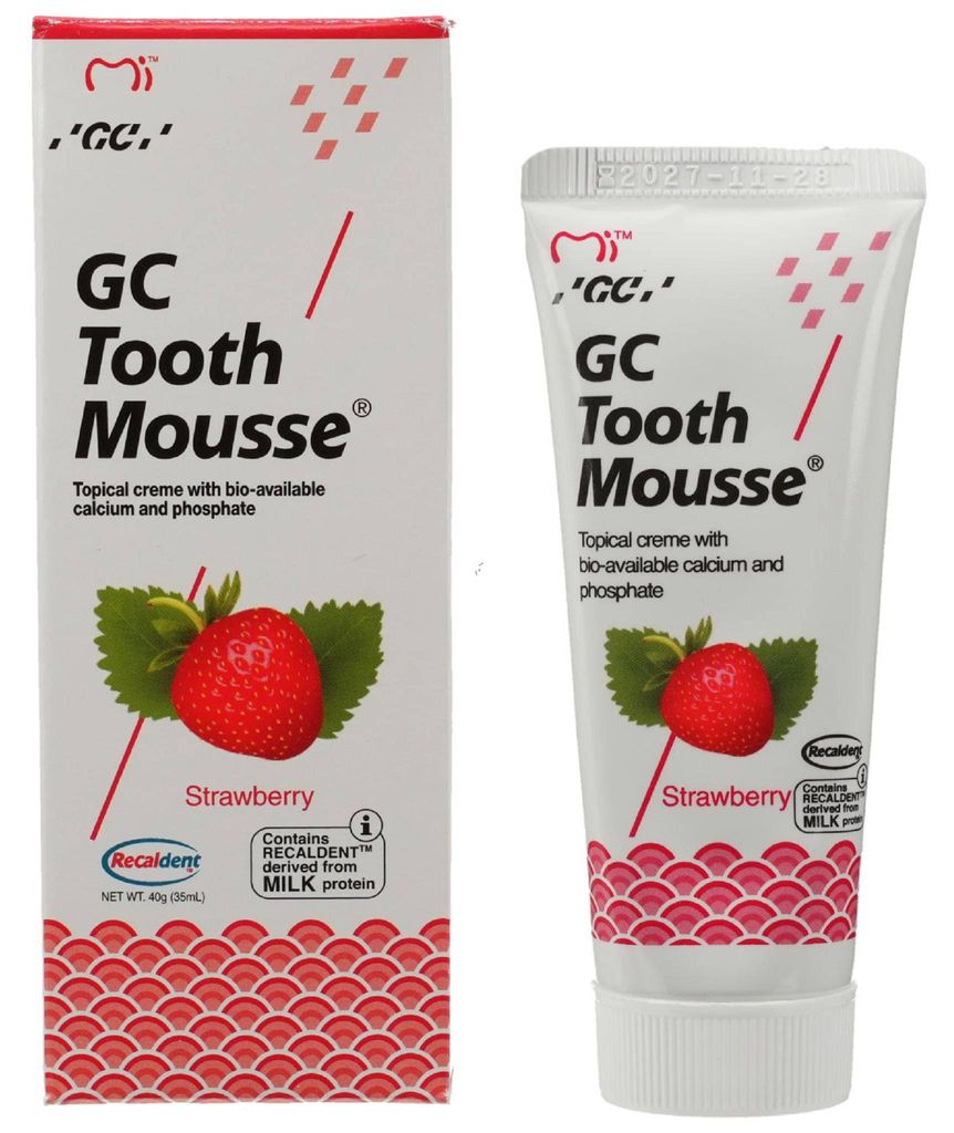GC Tooth Mousse Erdbeere 40g PZN 09517495 Produktbild 