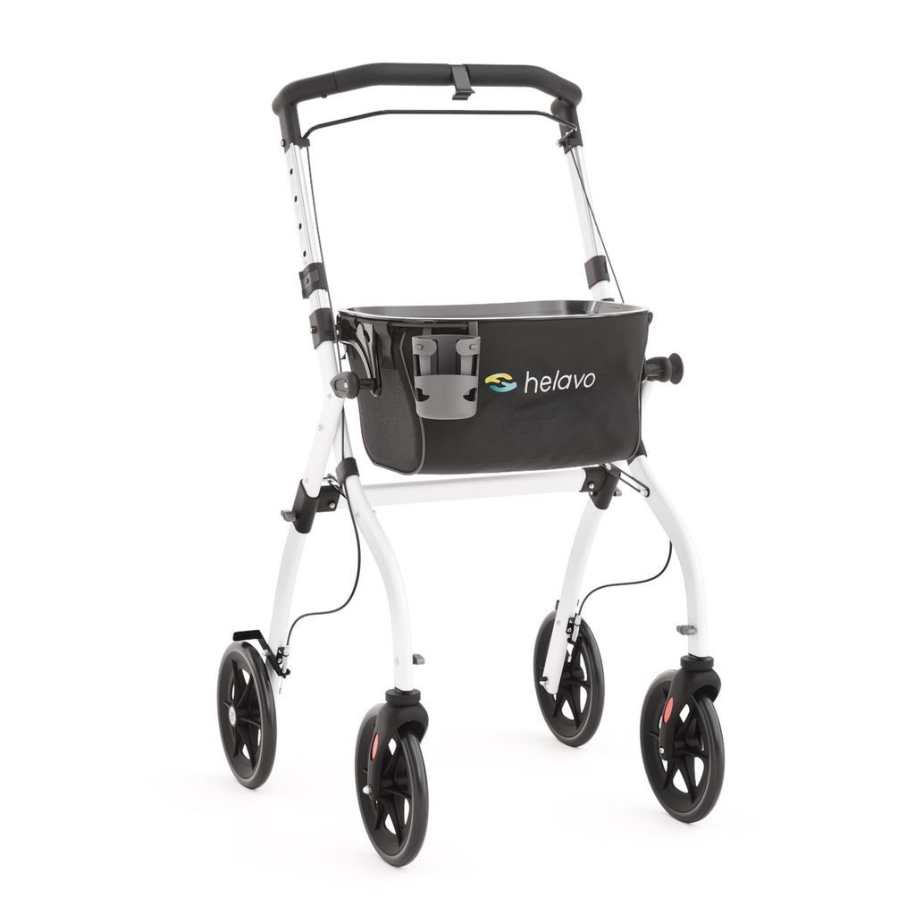 Helavo Wohnungsrollator 60 cm schmal Indoor Rollator mit Produktbild 