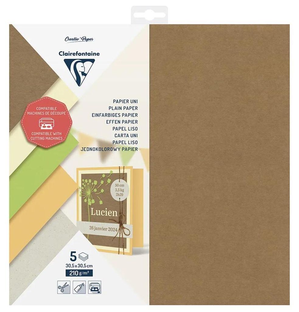 Papier blanko 5Bl 30,5x30,5 210g