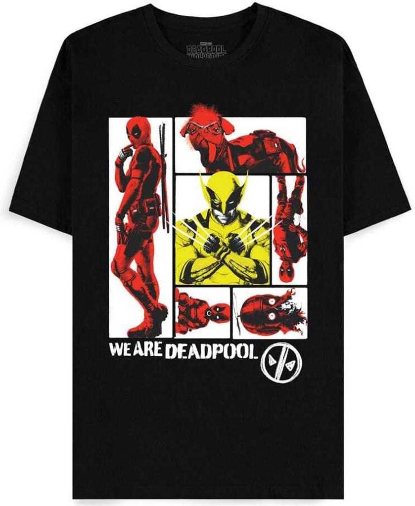 Deadpool - Wir sind - Kurzarm-T-Shirt für Männer Produktbild 