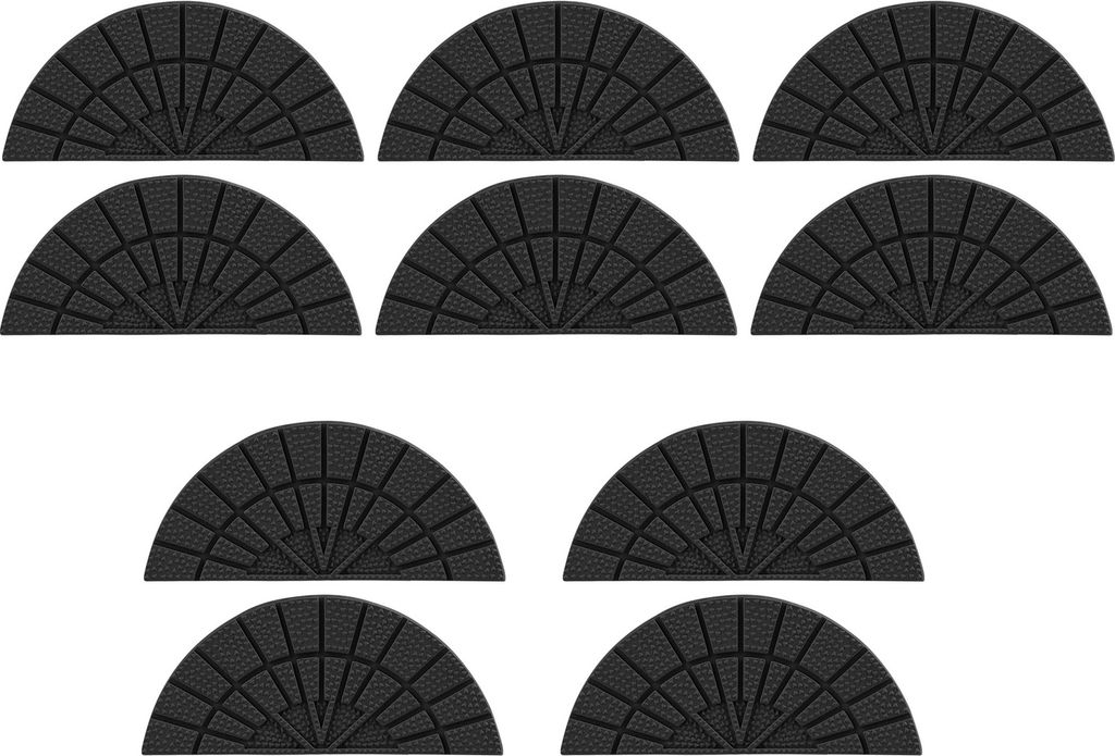 5 Paar Schuhsohlen-Reparatur-Ersatz Stoßdämpfende, rutschfeste, frei zu schneidende, einfach zu verwendende Gummi-Schuhsohlen