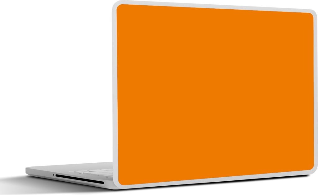 MuchoWow Laptop Aufkleber Sticker Cover Orange - Jahreszeiten - Herbst - Farbe 36.5x27.5 cm - Laptop-Sticker