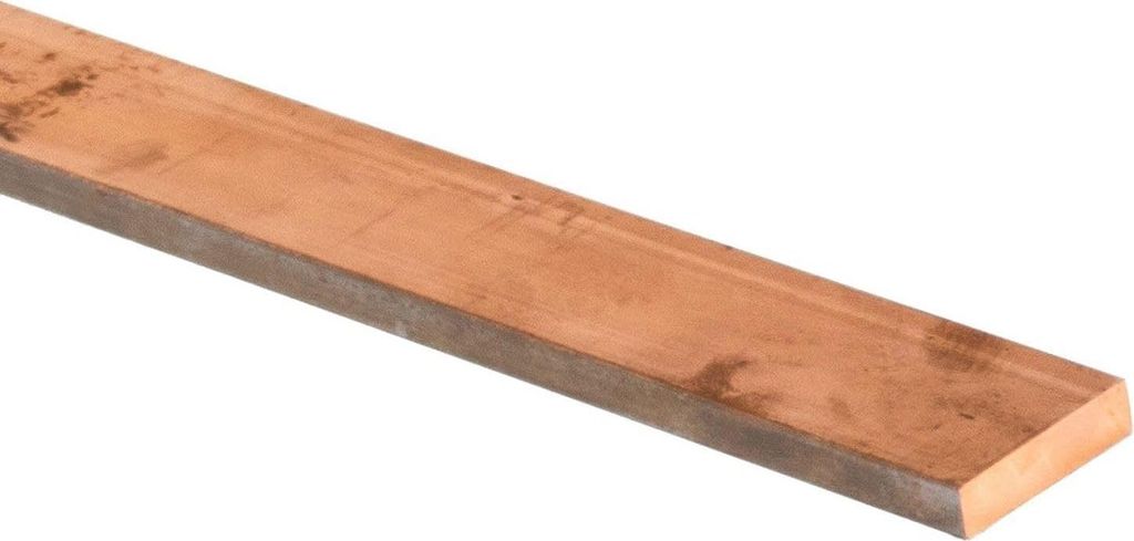 Massive Kupferstange Ø20mm L100mm für DIY-Metallbearbeitung und Hobbys