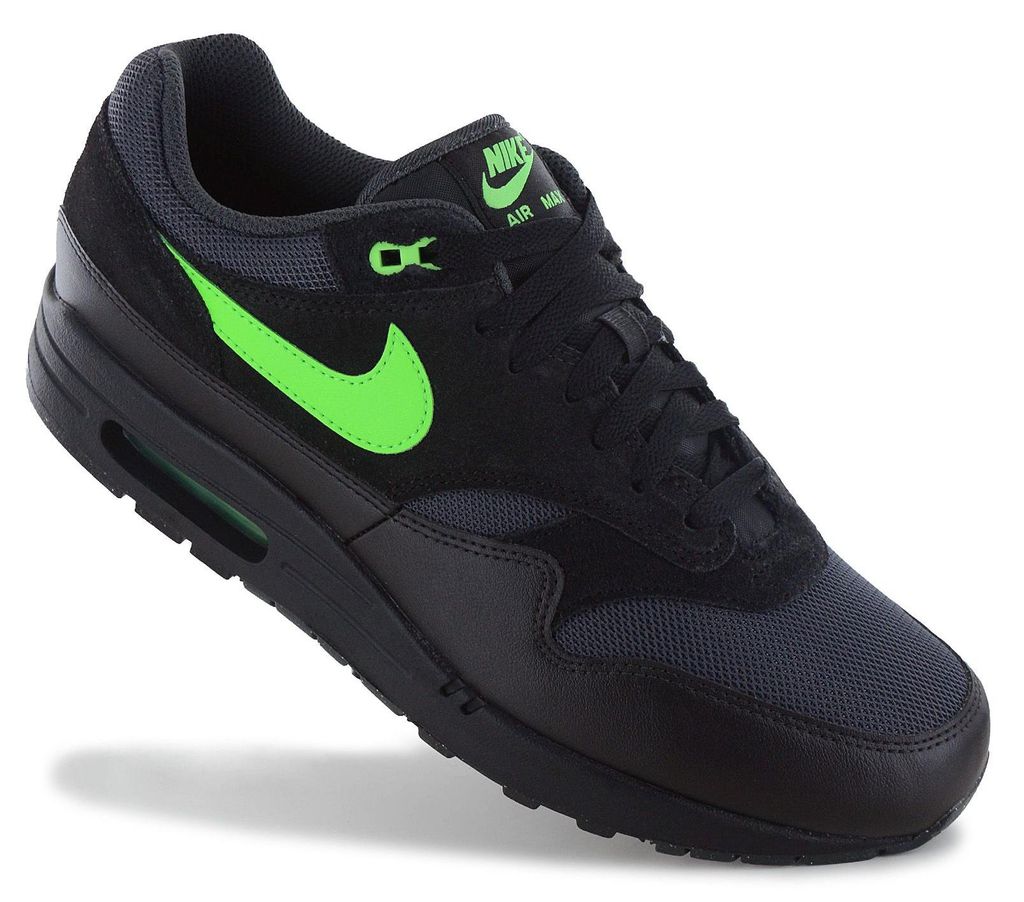 Nike Air Max 1 ESS Essential - Herren Sneakers Schuhe Schwarz FZ5808-012 , EU 45 US 11