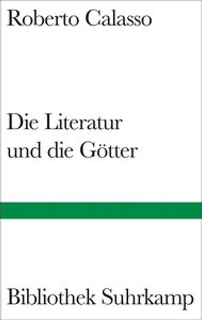Die Literatur und die Götter : Étude sur le mythe et l'art littéraire