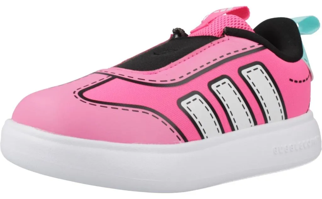 Baskets Adidas Bubblecomic I Rose avec Semelle Confort pour Enfant Fille
