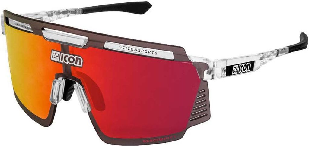 Scicon Aerowatt Sonnenbrille Durchsichtig Clear/CAT0 + Multimirror Red/CAT3 Durchsichtig Clear/CAT0 + Multimirror Red/CAT3