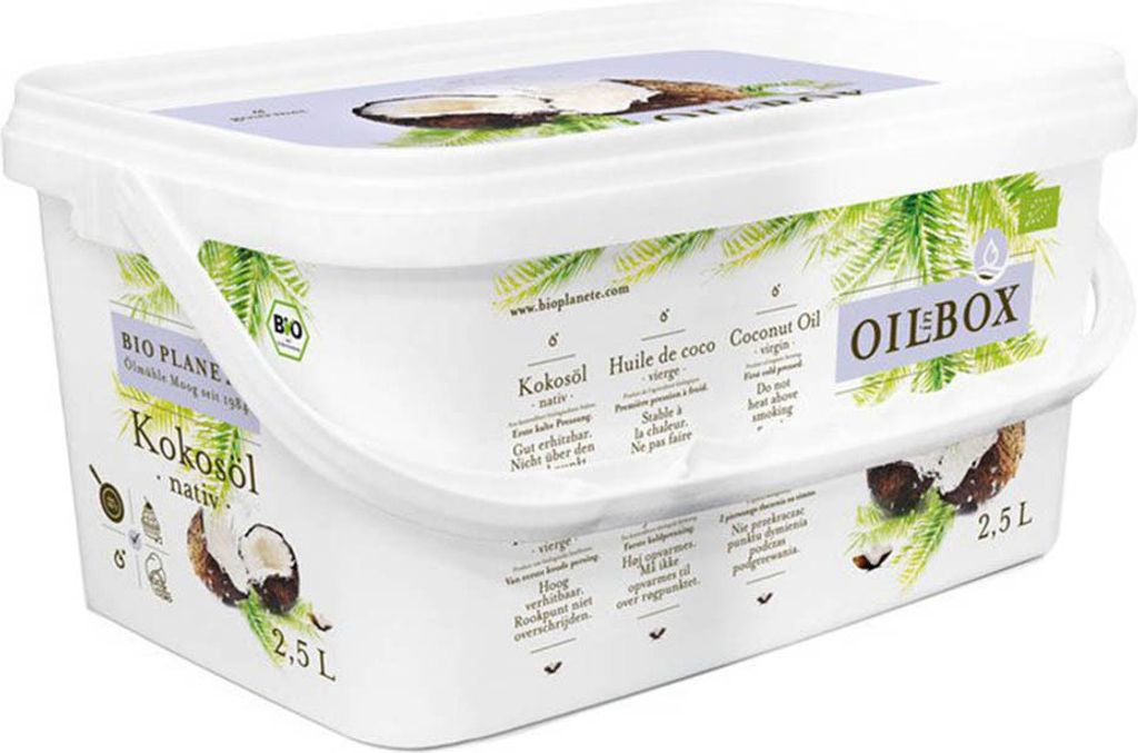 Natürliches -Kokosnussöl 2,5 L - Planete