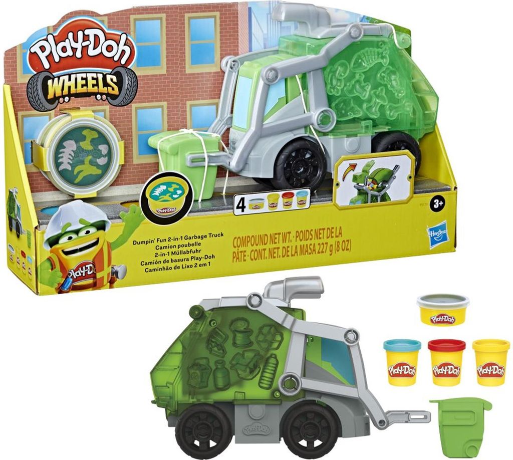 Play-Doh Wheels 2-in-1 Müllabfuhr