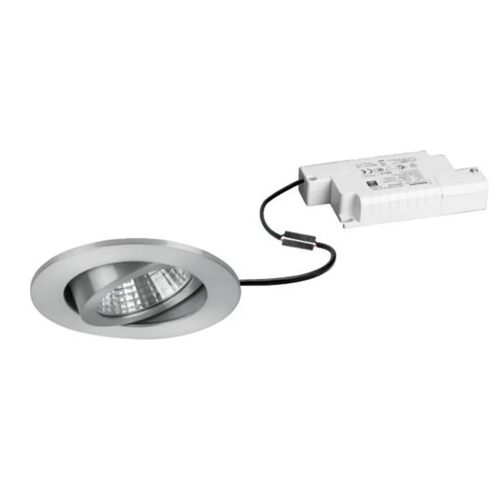 Spot LED encastré pour salon et cuisine chrome - Luminaire dimmable