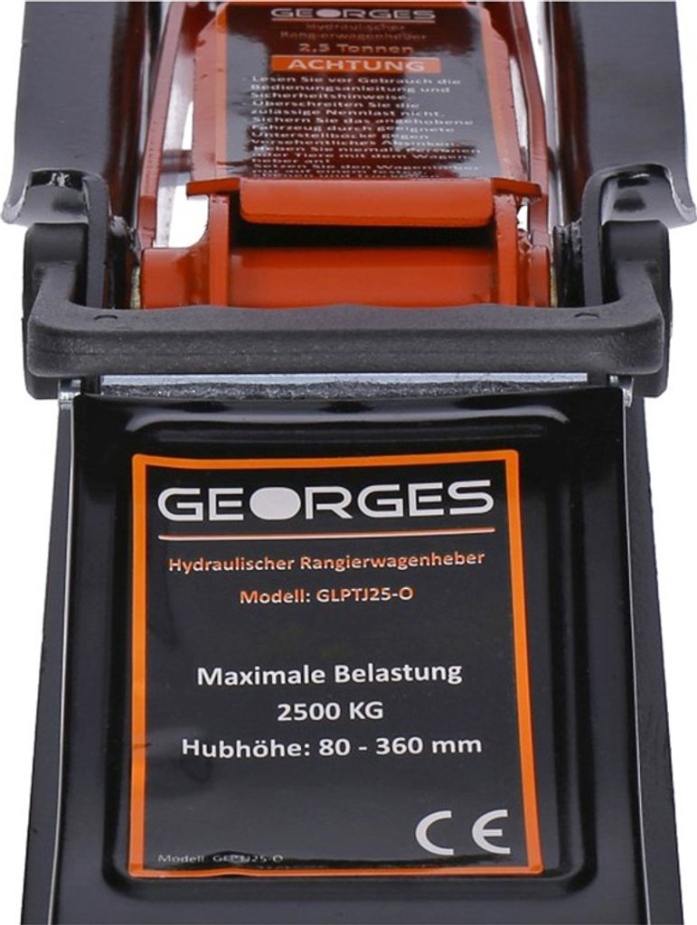 GEORGES Hydraulický zdvihák na manévrovanie s autom 2,5T 80 Obrázok produktu 6