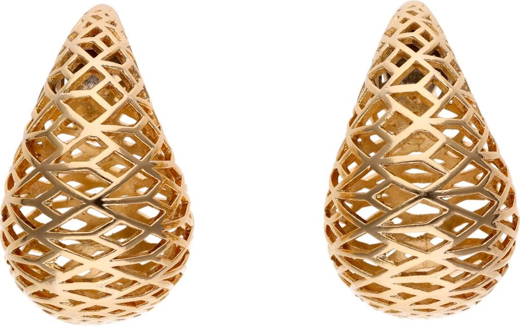 joella damen ohrringe - gold, one size