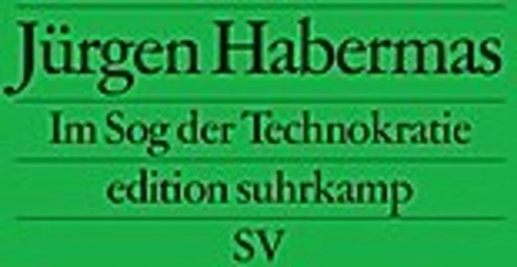 Livre de Sociologie Im Sog der Technokratie Études de Jürgen Habermas