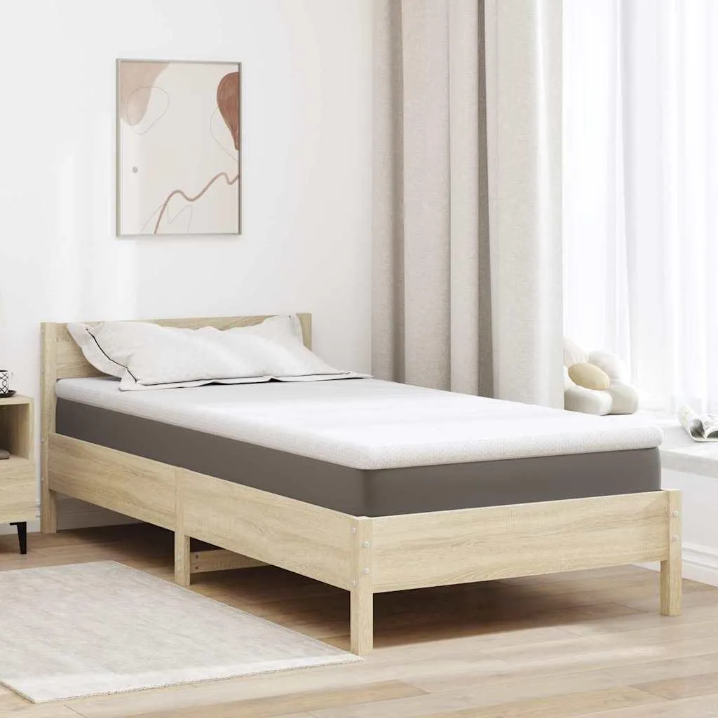 Coprimaterasso di design bianco 100 x 200 cm 100% poliestere tessuto jacquard - Biancheria da letto 2025 Nuovo6744868 1pacco
