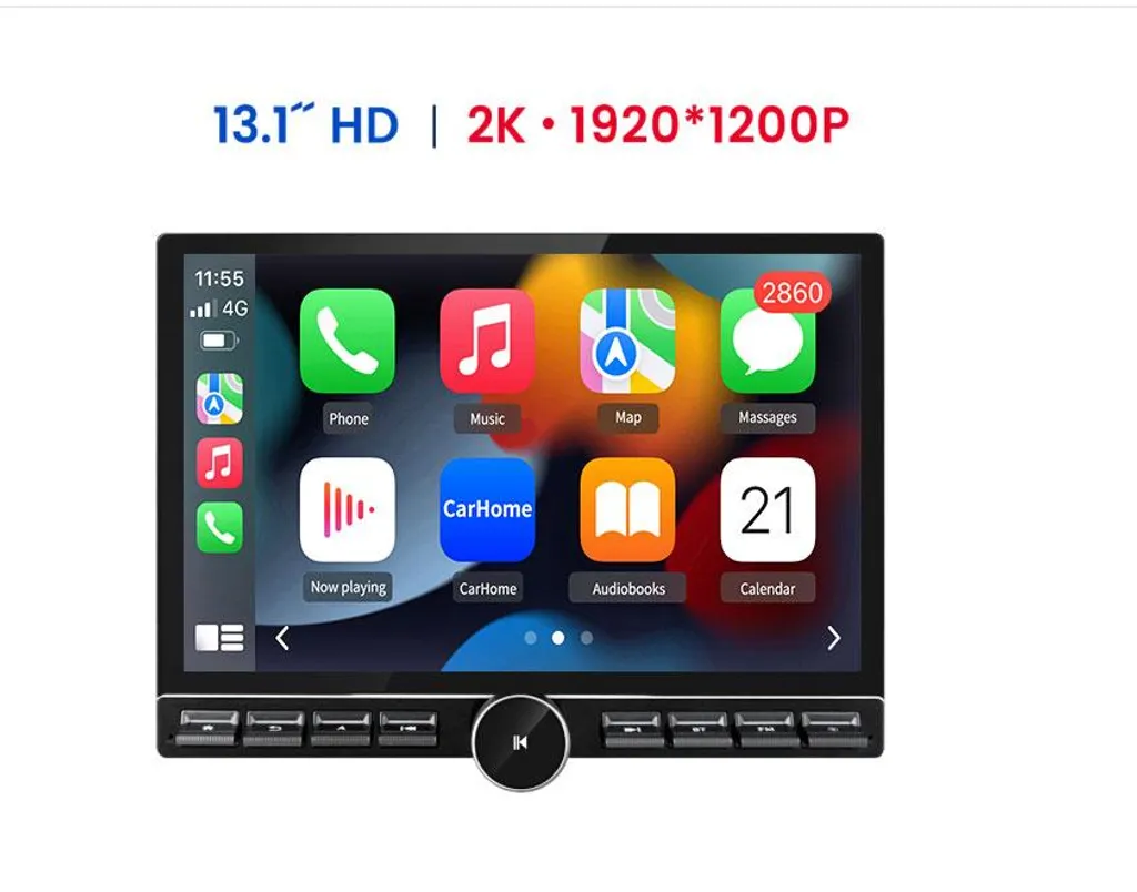 Autoradio 8 Cœurs 6+128Go pour Fiat Ducato avec CarPlay et Écran 13,1"