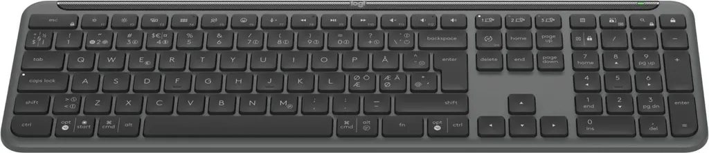 Logitech 920-012459 Clavier sans fil Graphite Bluetooth et RF QWERTY