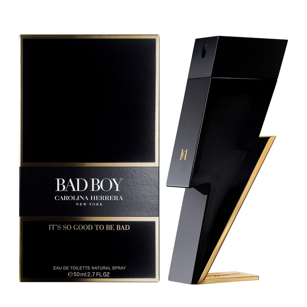 Carolina Herrera Bad Boy, Muži, 50 ml, Bergamot, Obrázok produktu 