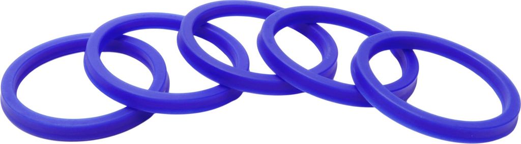 Universeller Öldichtring UN Lippendichtring Drehwellendichtung 80x95x9mm Hochdruck TPU Blau 5 Stück
