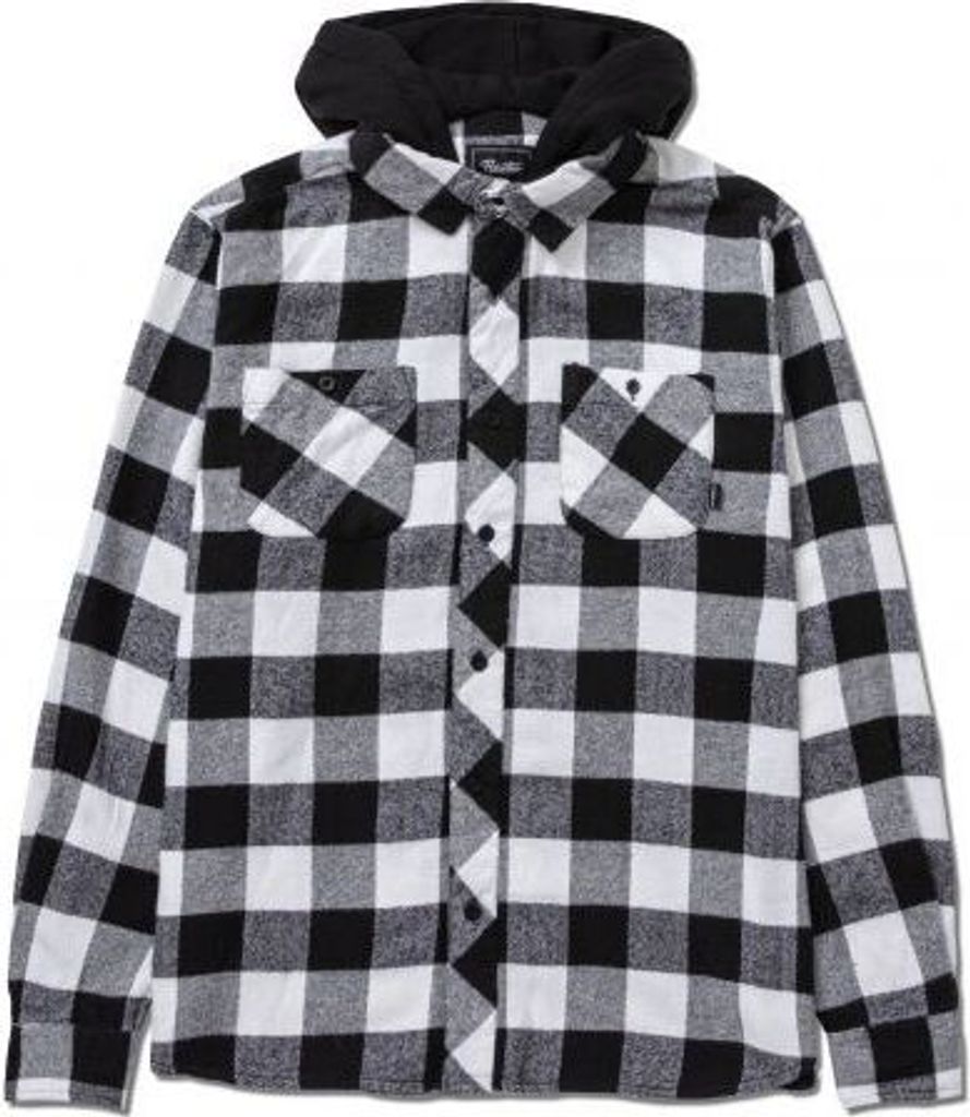 SWEATSHIRT PRIMITIVE TWO-FER FLANNEL L/S - schwarz - L