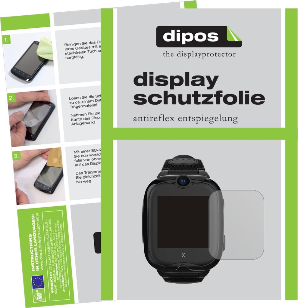 2x Schutzfolie für Xplora XGO 2 matt Displayschutzfolie Produktbild 