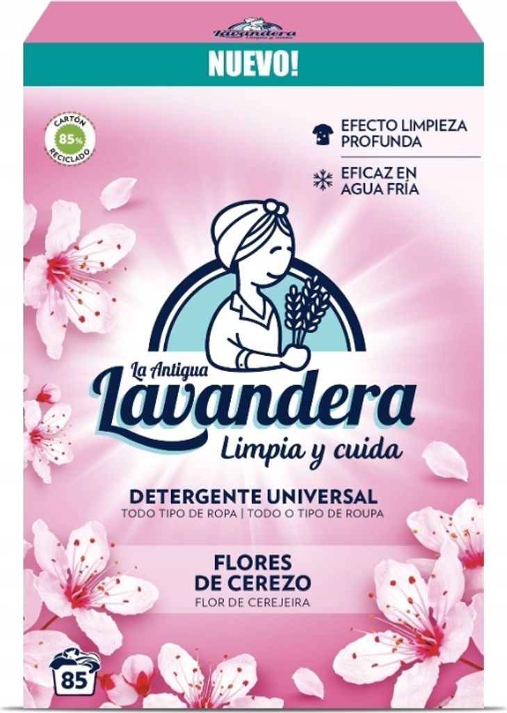 Lavandera Universales Waschpulver Kirschblüte, 4,675 kg Produktbild 