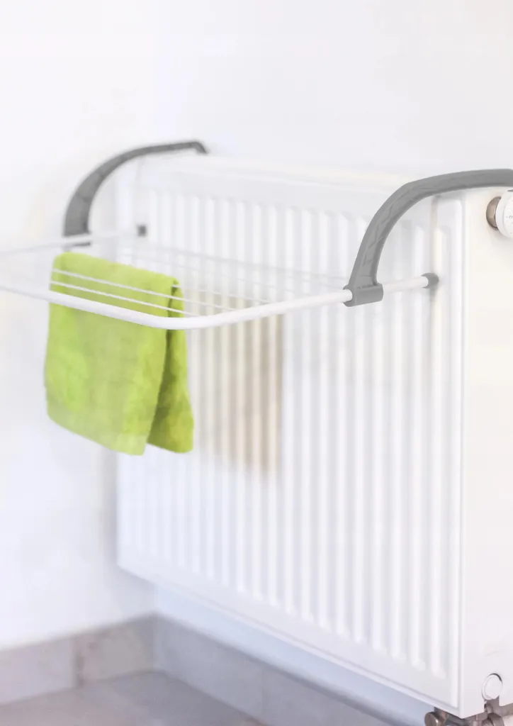 Séchoir à linge suspendu pour radiateur et balcon - Modèle pliable 5m