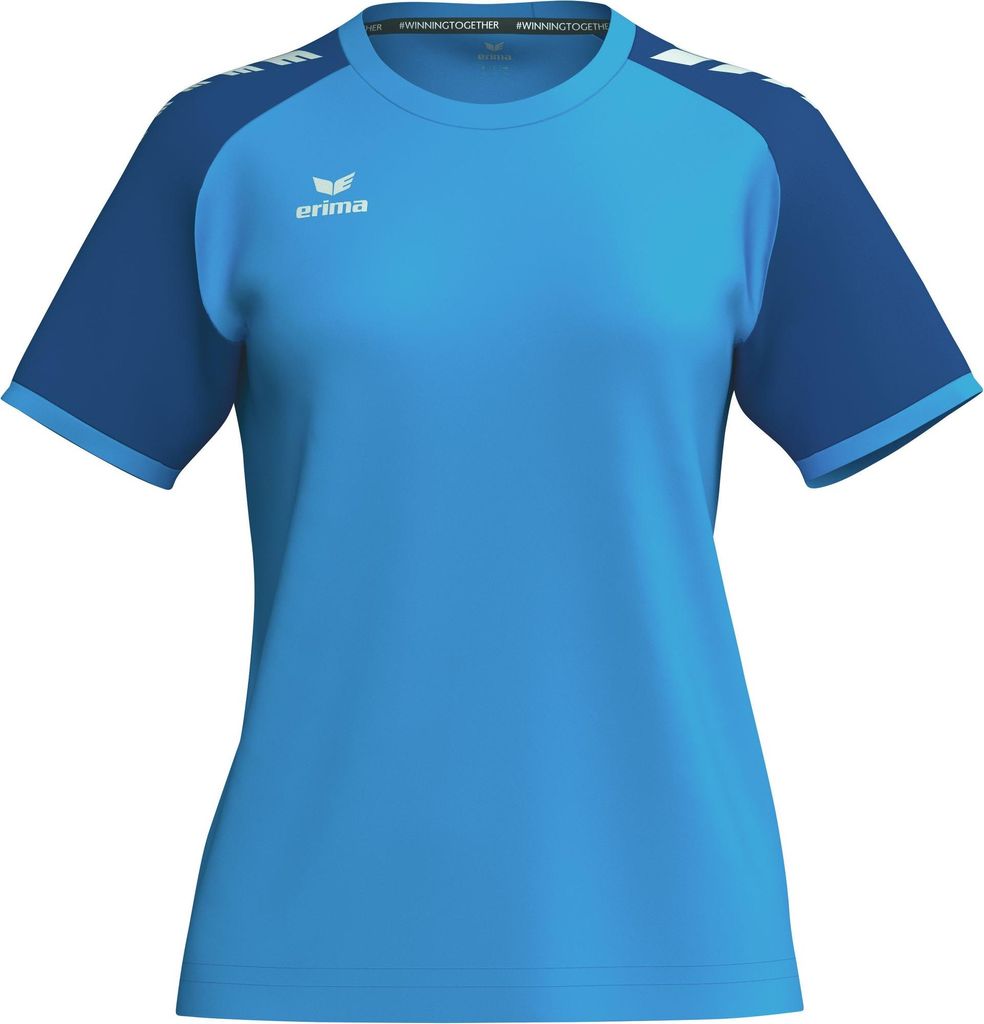 Erima Wings Trikot Kurzarm Blau