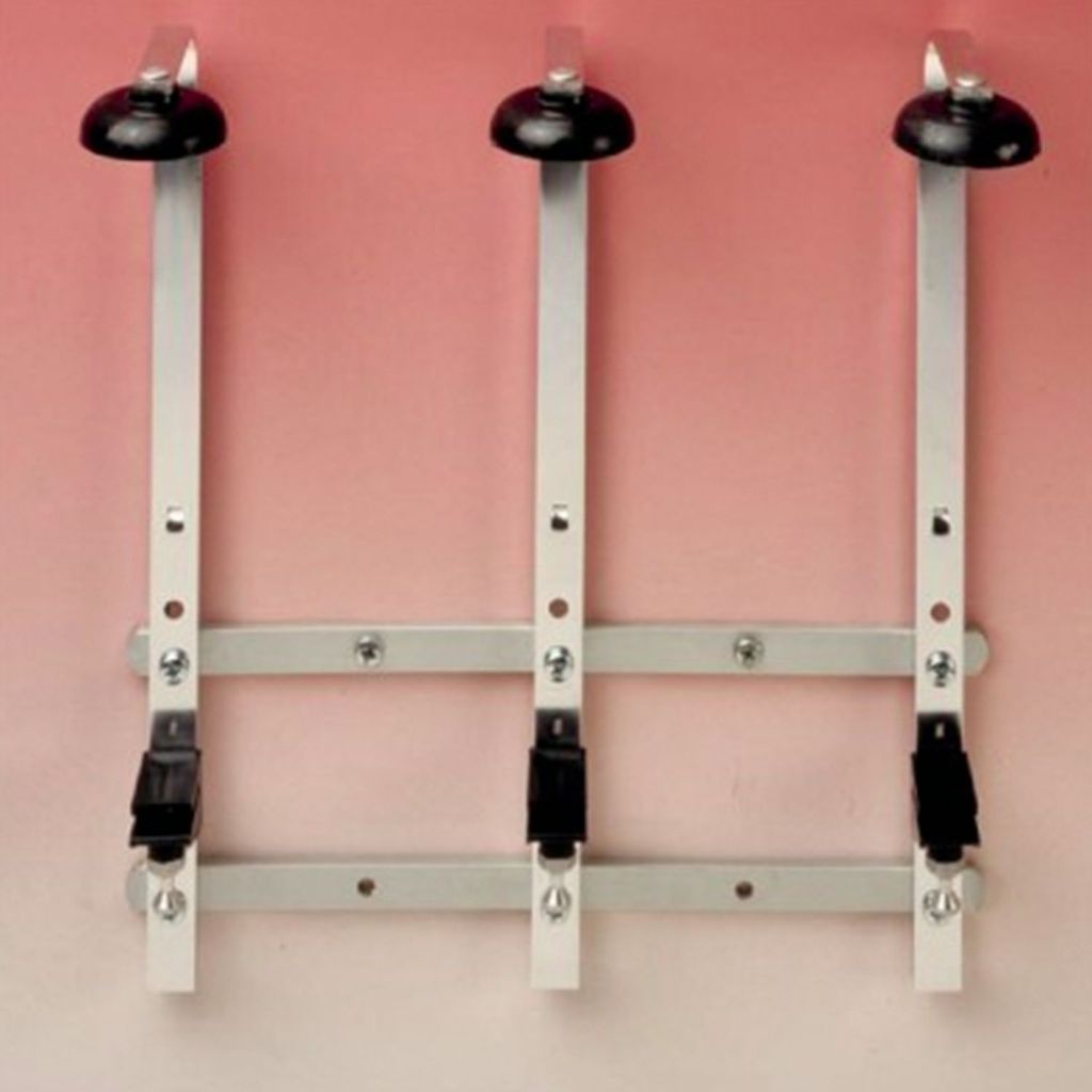 Profi Wandhalter für 0,7 - 1,0L Flaschen - Wandhalterung für 4 Flaschen