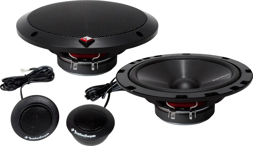 Haut-parleurs Rockford Fosgate R1675-S PRIME 17cm pour voiture kit éclaté