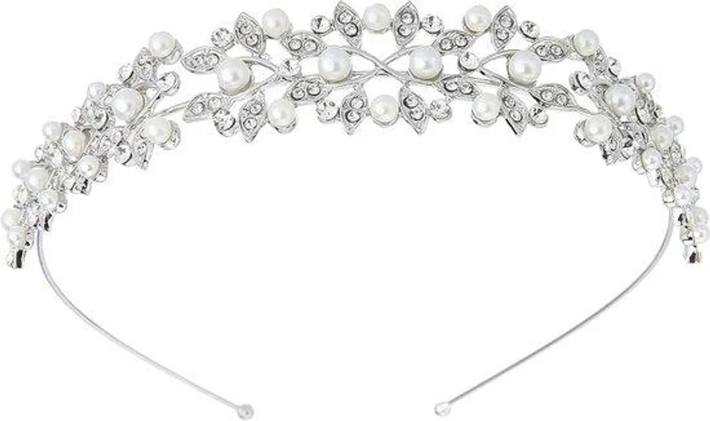 Bijou couronne avec diamant de 12,5 cm - Accessoire de luxe pour femme