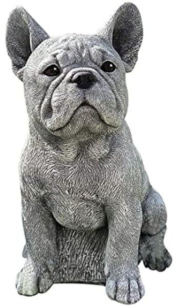 Gartenhund Statue Ornament Realistische Harz Tier Skulptur Produktbild 