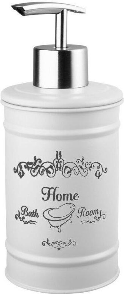 Aqualine NICEA Stehender Seifenspender 300ml, weiß Produktbild 