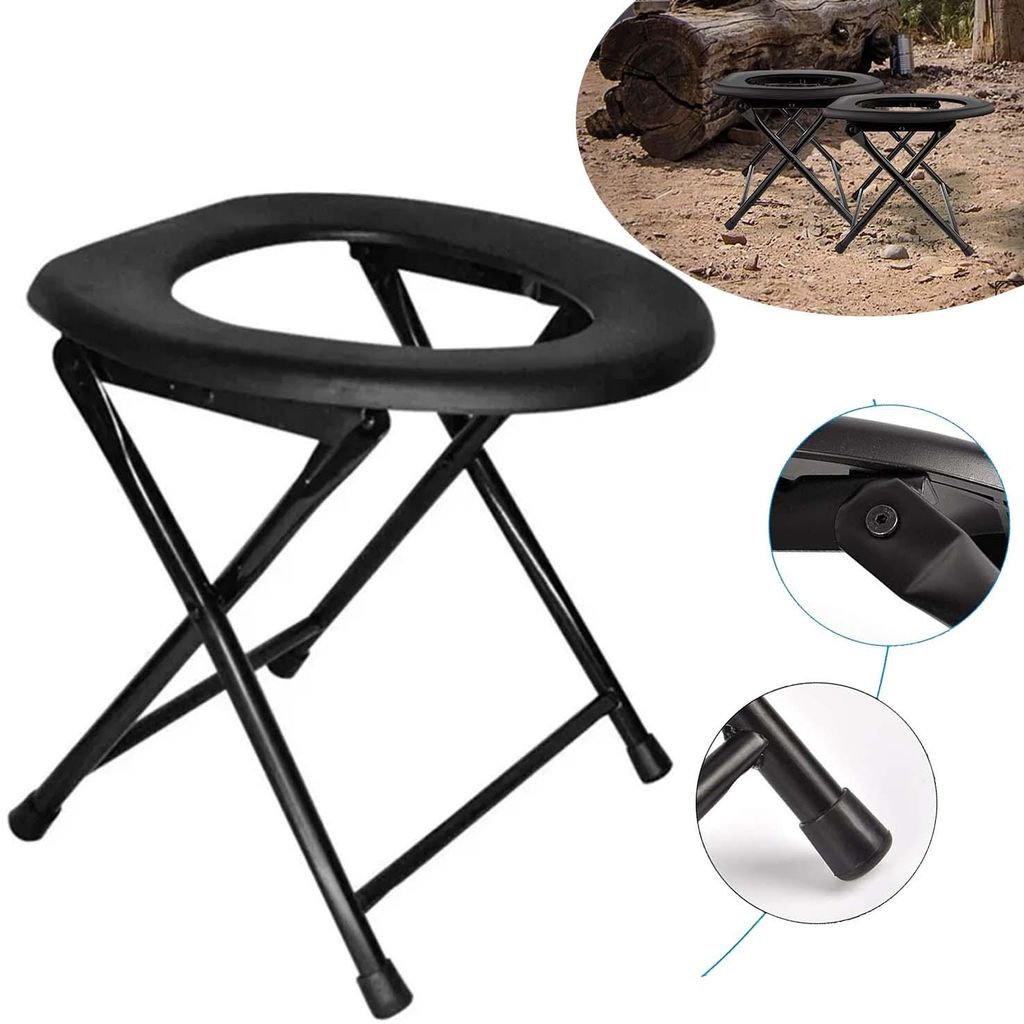 Mobile Klapptoilette, Faltbare Campingtoilette & Produktbild 
