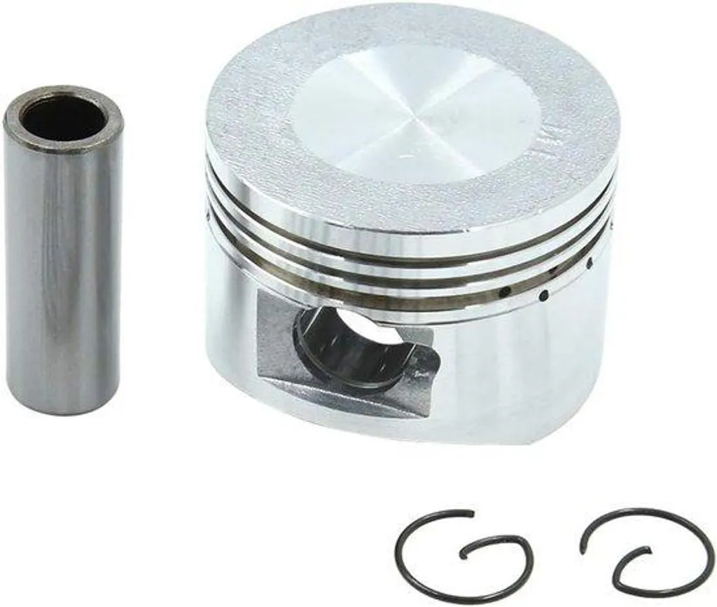 Piston de Rechange 52mm Argenté pour Scooter et Moto GY6-125 Allecto
