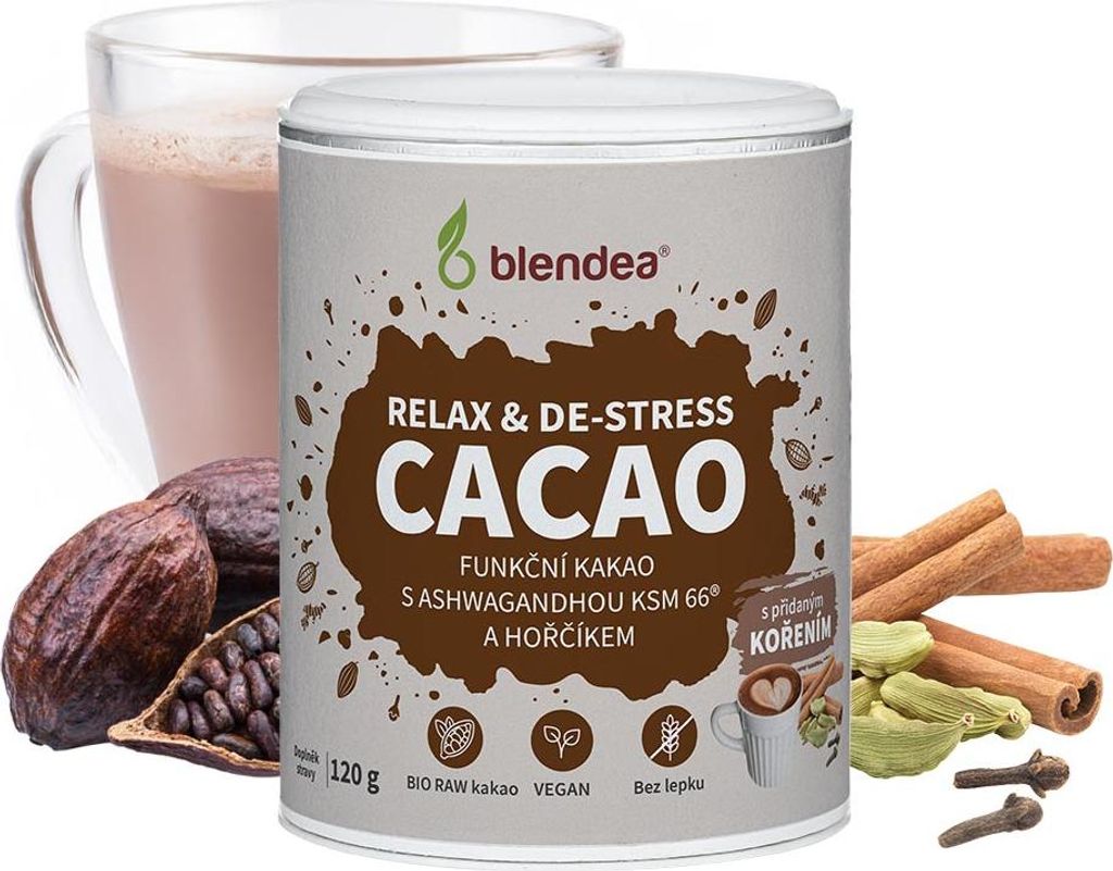 Blendea Relax & De-Stress Kakao 120 g Obrázek produktu 