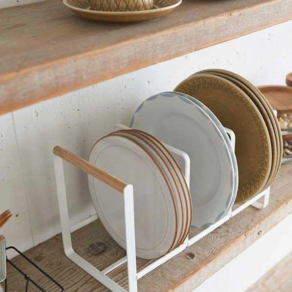 Portaposate Grande in Bambù per Famiglie - Organizer Cassetto Multiuso - 4