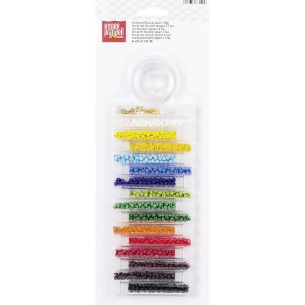 KNORR PRANDELL 216115103 Rocailles-Set Ø 25 mm Glas bunt gemischt