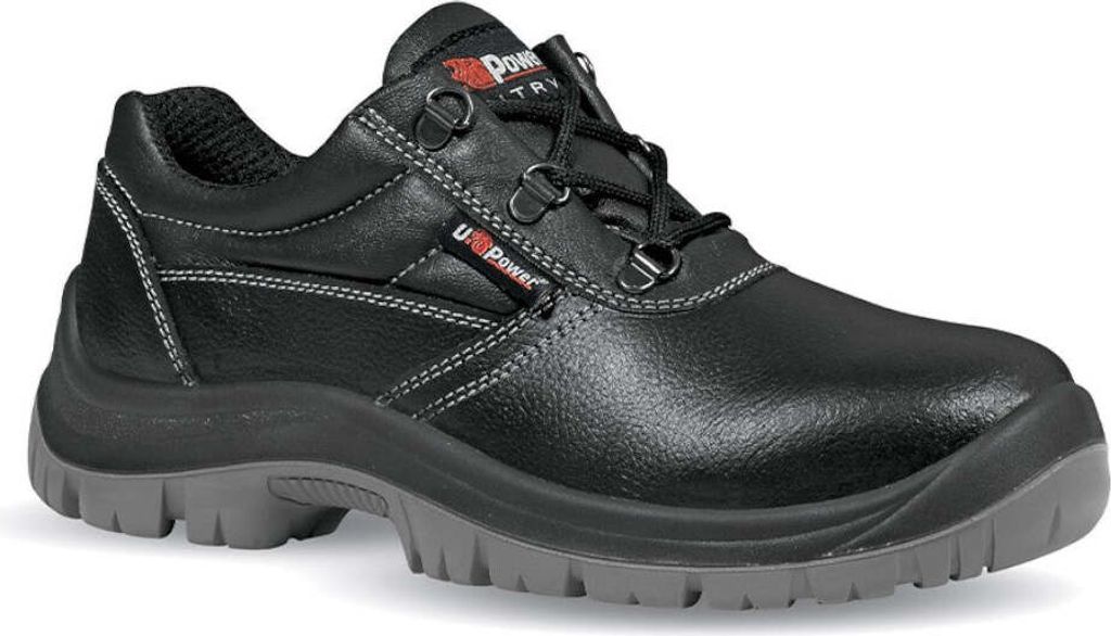 Wasserabweisender Leder-Sicherheitshalbschuh Stahlkappe durchtrittsichere Zwischensohle ergonomische PolyurethanSohle - 41