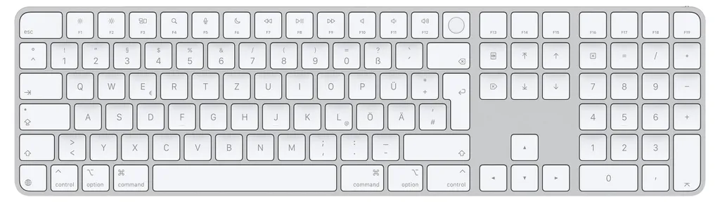 Clavier sans fil Apple Magic Keyboard avec pavé numérique et Touch ID