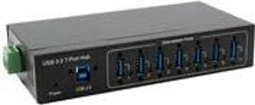 Hub USB 3.2 7 ports Gen1 avec kit Rail DIN VIA VL811 EX-11227HMVS