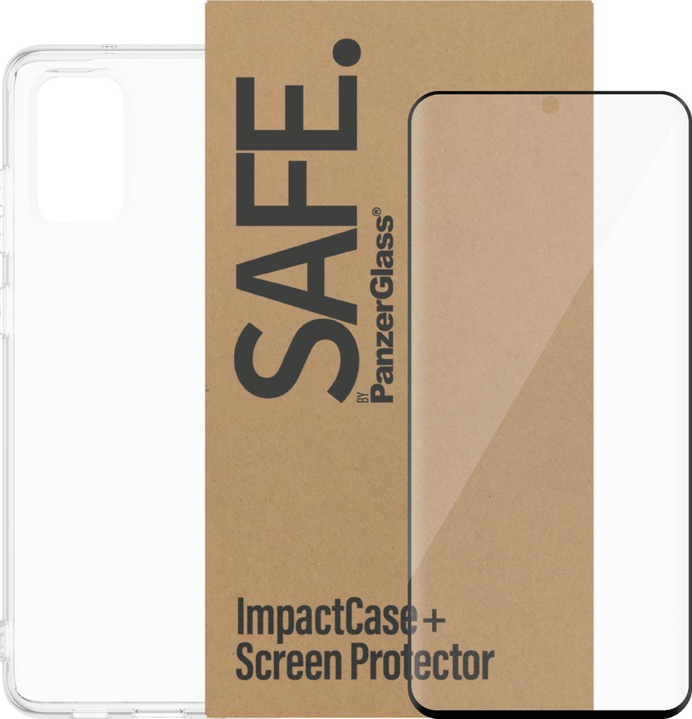SAFE. by PanzerGlass 2-in-1 Set Samsung Galaxy S20 Plus Ultra-Wide Fit