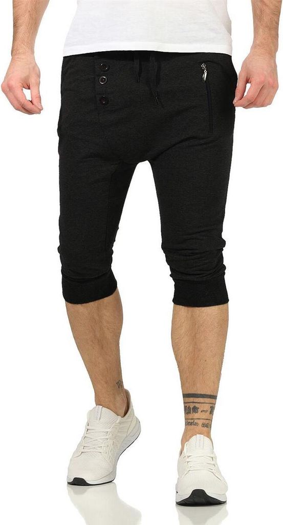 Herren Shorts Kurzehose Sport Fitness Training Freizeit Sommer; Schwarz XS