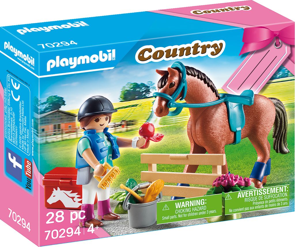 Country Ponyhof 3 Pferde PLAYMOBIL 70683 