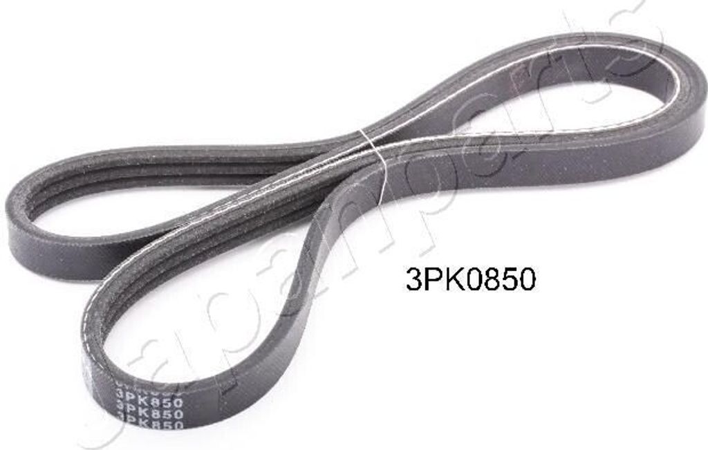 JAPANPARTS DV-3PK0850 - OE 90363 30850 Keilrippenriemen für Yaris (P1), Yaris Verso (P2), Corolla (E12)