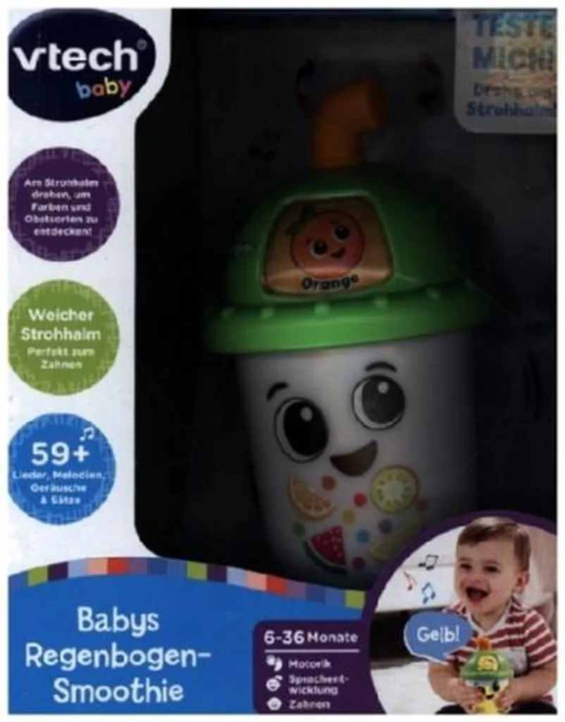 Jouet de Cuisine pour Bébé Mixeur Arc-en-ciel Vtech 6 à 36 mois