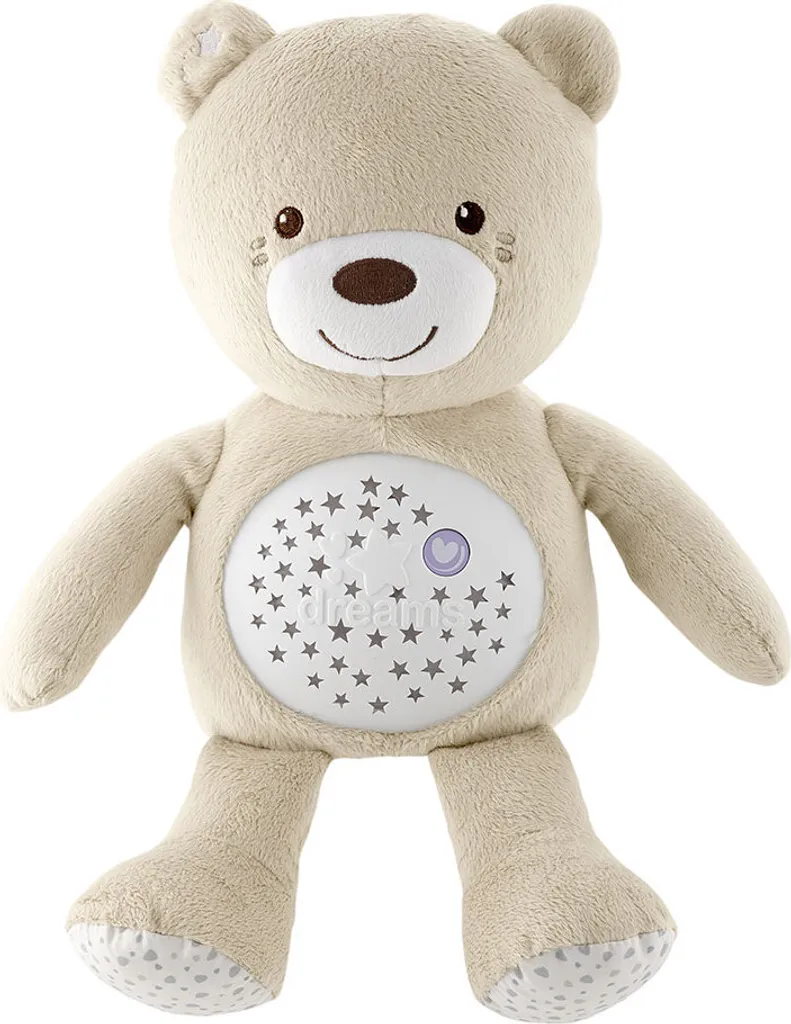 Veilleuse Projecteur Bébé Chicco Nounours Bleu avec Musique Relaxante