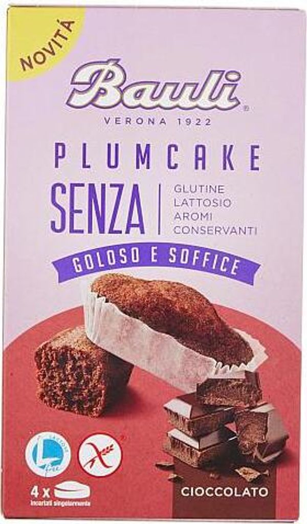 Glutenfreier Schokoladen-Pflaumen-Kuchen Senza Glutine Pflaumen-Kuchen 132g - Bauli